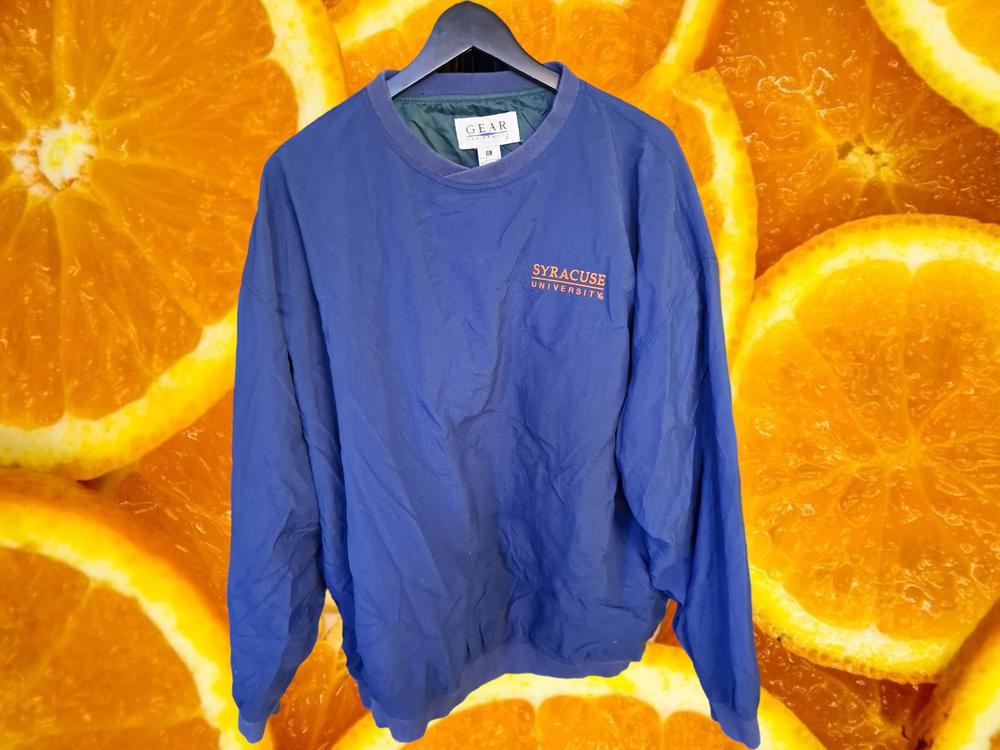 Vintage Gear for Sports Syracuse Insulated Windbreaker Size XL